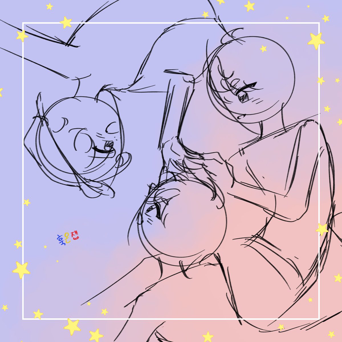 이번엔 엽서로 낙서22...😶‍🌫️😶‍🌫️