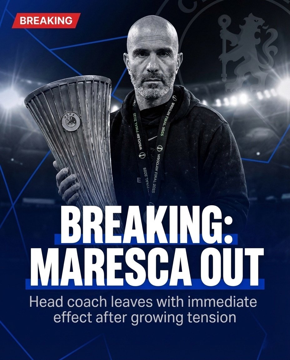 Chelsea and Enzo Maresca have agreed to part ways with immediate effect.
Tensions escalated over the last 24–48 hours, making his position untenable. 
Chelsea now begins work on appointing a new manager. 🔵
Rosenior a contender, Glasner not in frame. #CFC
