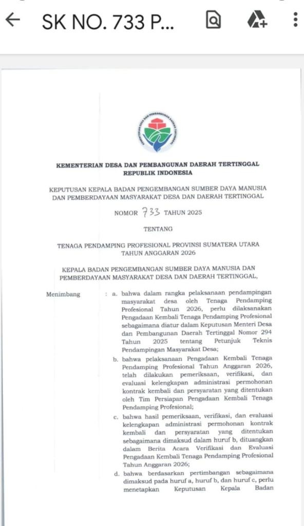 yopieborneng's tweet photo. Kami keberatan atas SK 733 Thn 2025 yg diterbitkan BPSDMPMDDT Kemendesa PDT.
Kebijakan harus adil, transparan &amp; menghormati HAM. Mohon evaluasi &amp; peninjauan ulang.
#1150TPPdiSumutdiPHKMassal
#KeberatanSK733BPSDM
@prabowo @YandriSusanto @ArizaPatria @KerjaSeskabRI  @KemenkumhamRI https://t.co/0vHIwIUzLQ
