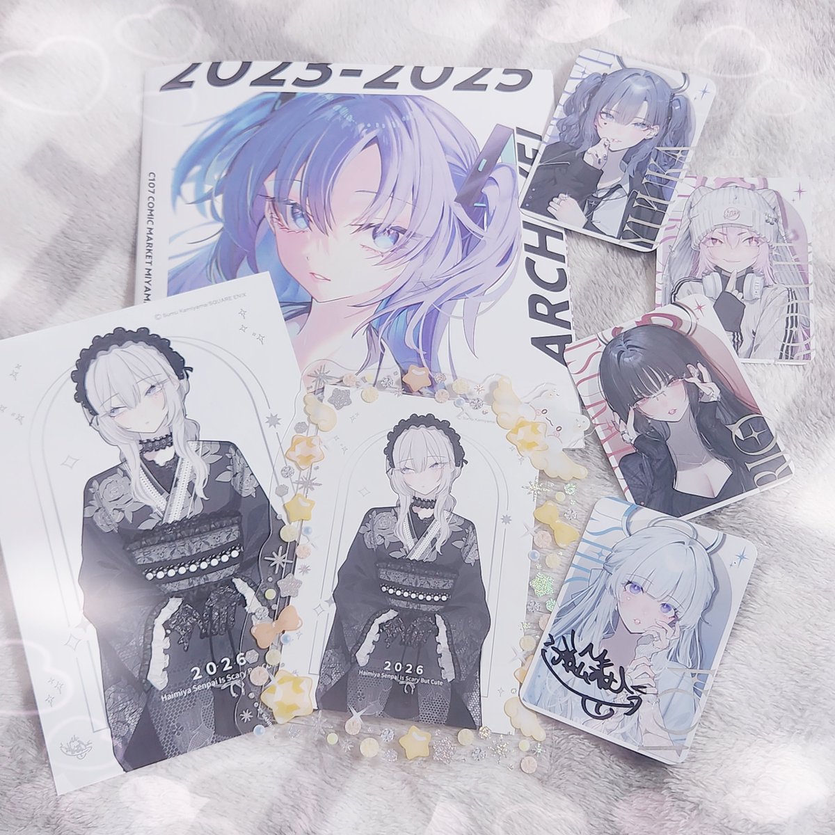 神山すむ　新刊セット　コミケ　c107 全種トレカ付 C107で神山すむ先生@sumutemu_ の新刊とトレカセット購入させて頂き