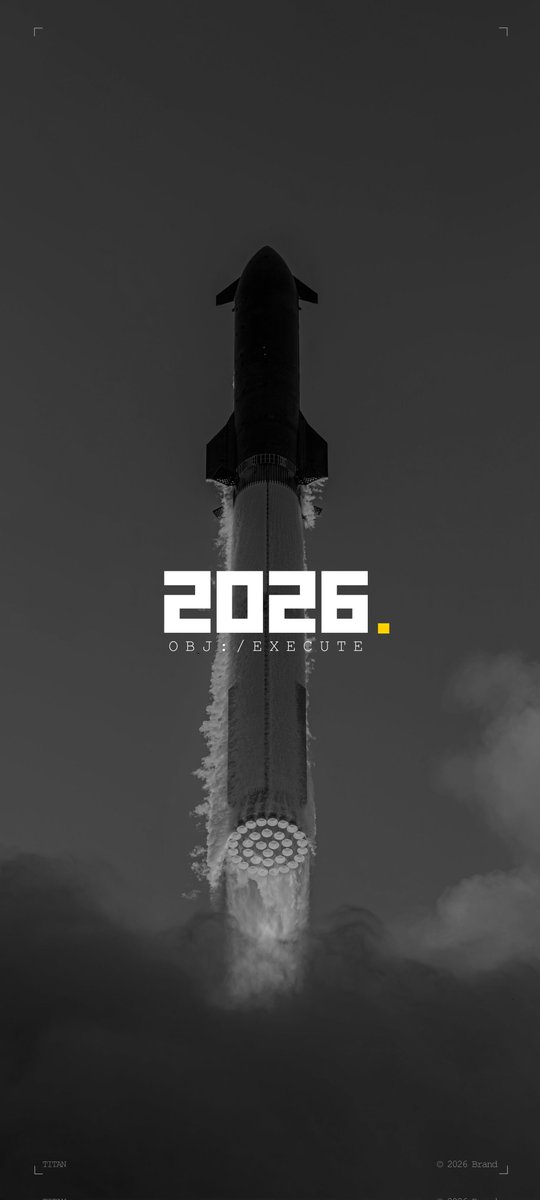 web3_Titan's tweet photo. okay, so i designed 2 distinct routes for the year ahead

CASE 1: EXECUTION
a brutalist identity for the builders

the goal isn't to look busy. it's to deploy daily.

got an idea, don't overthink it,
"execute with speed" like @yegormethod would say

#HappyNewYear2026 https://t.co/euiwXpDPzh