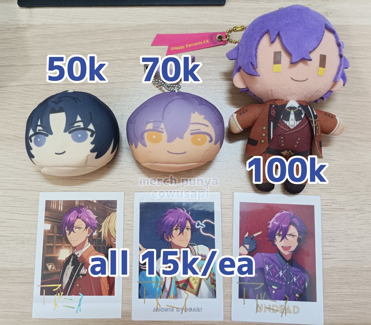 [RESHARE ARE APPRECIATED]

Dicari adopter baru untuk angkut oshinya karena sudah jarang ngehype fandomnya lagi 🥲 ada omanjuu Iori I7 dan printilan Adonis Enstars (ada omanjuu, nui, sama perkertasan anniv)

Bisa req via 🍊 

#warungenstars #warungainana
#warunganime #warunggame