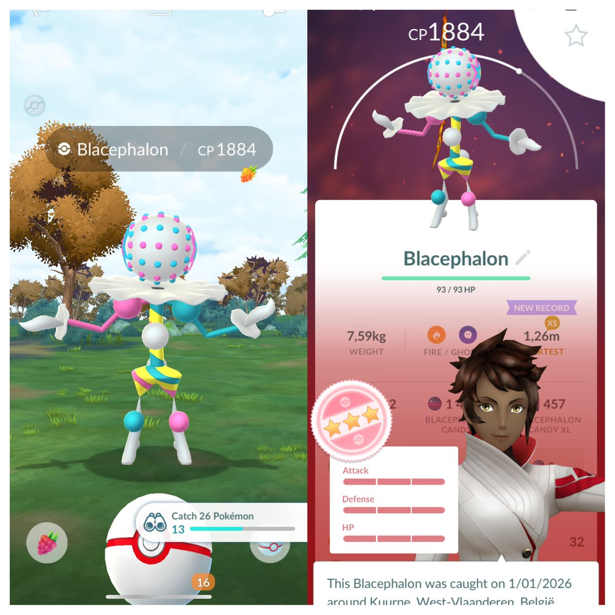Happy New Year to all! What better way to celebrate with a new hundo 🤩🤩

#PokemonGO