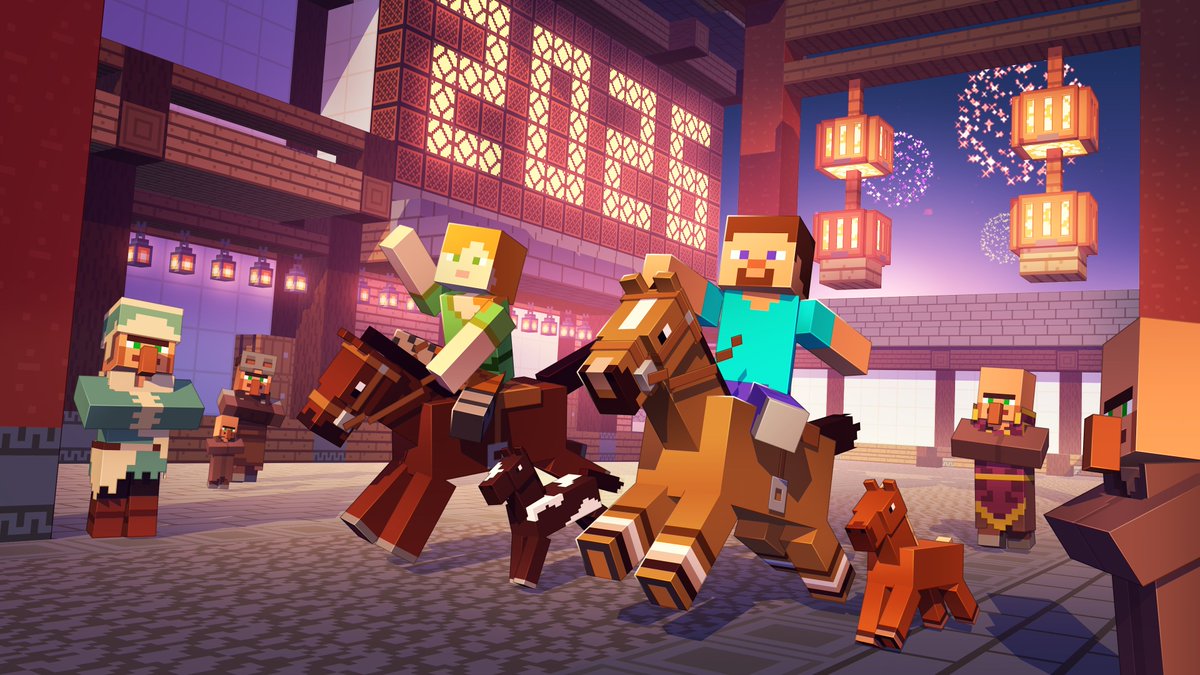 Happy New Year! #Minecraft