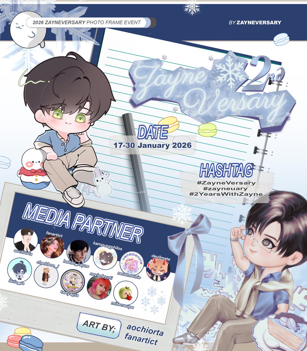 Little Jasmines, look over here! 📸

To mark Zayne’s 2nd Anniversary, we've prepared something sweet and cheerful just for you! Through our Photoframe event, we invite you to capture your moments with our one and only Zayne 🩵

So don't miss it! Check the details below and get