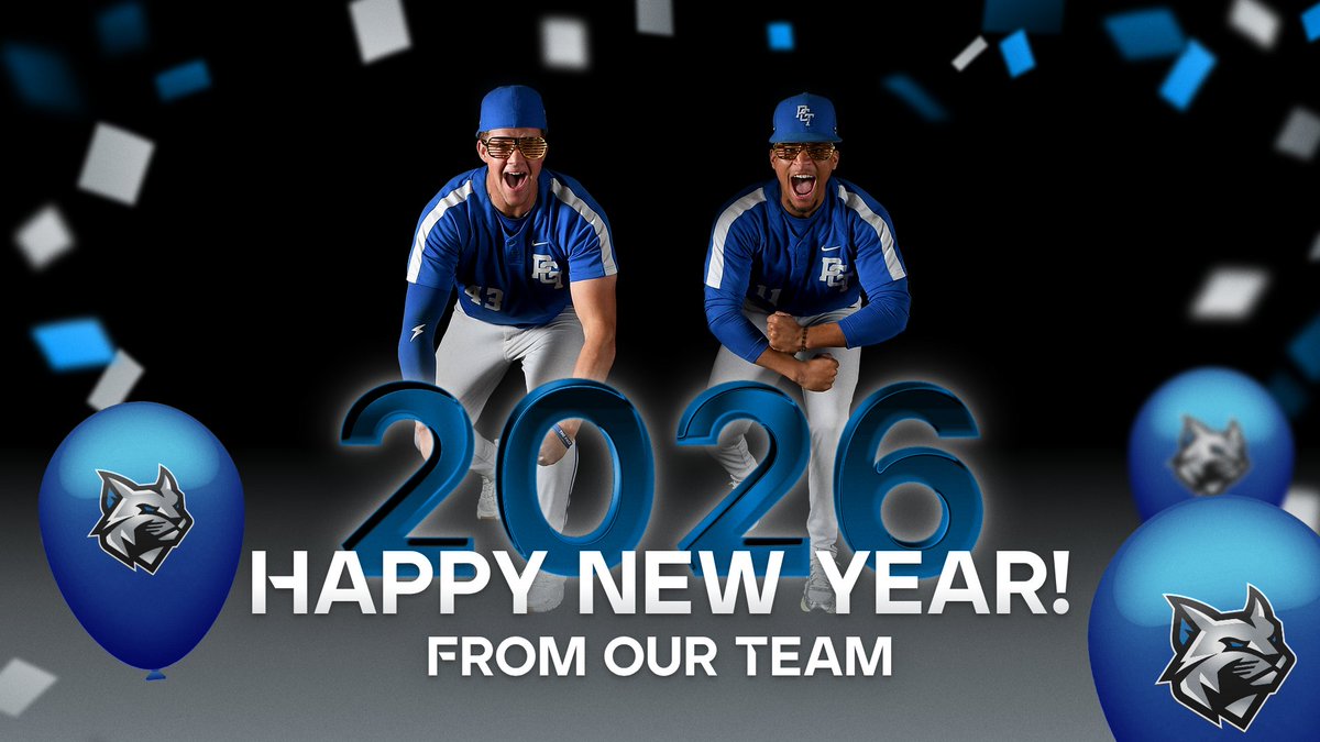 PCTBaseball's tweet image. Happy New Year!  Let's make 2026 the best one yet!
#LetsGoCats
#Baseball26
#TheBrotherhood