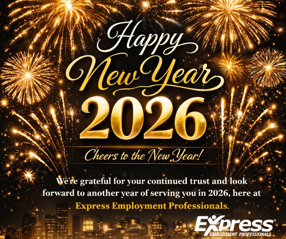 "Happy New Year! May 2026 bring you new adventures, professional growth, and shared triumphs."