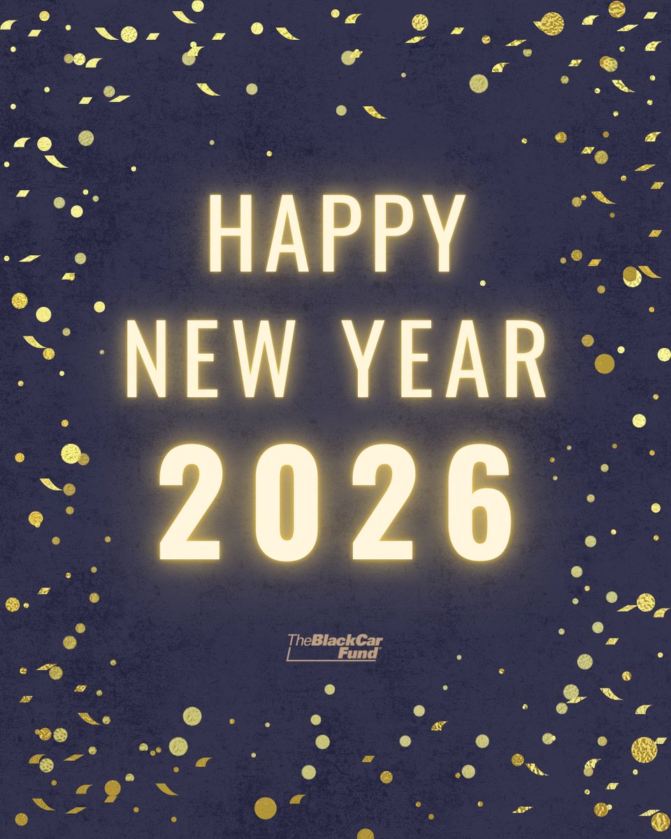 Happy New Year to All from The Black Car Fund! As we move into 2026, we wish you all success, growth, and happiness! 

#NappyNewYear #2025 #TheBlackCarFund