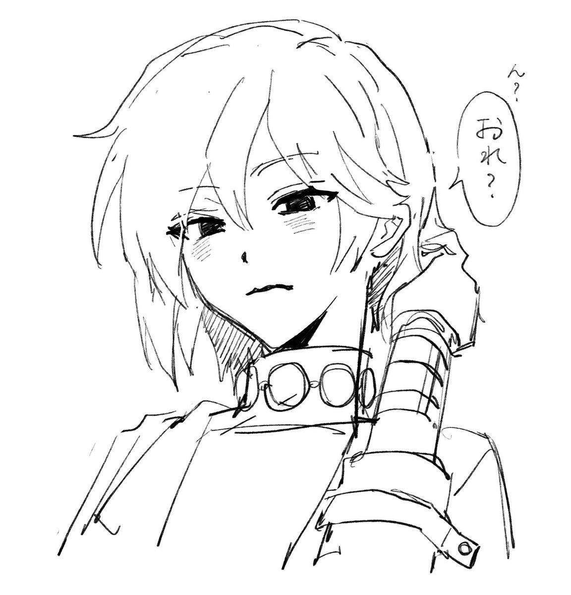 iidackdackgar's tweet image. こんな美人さんなのに一人称「おれ」なんだ……という萌え