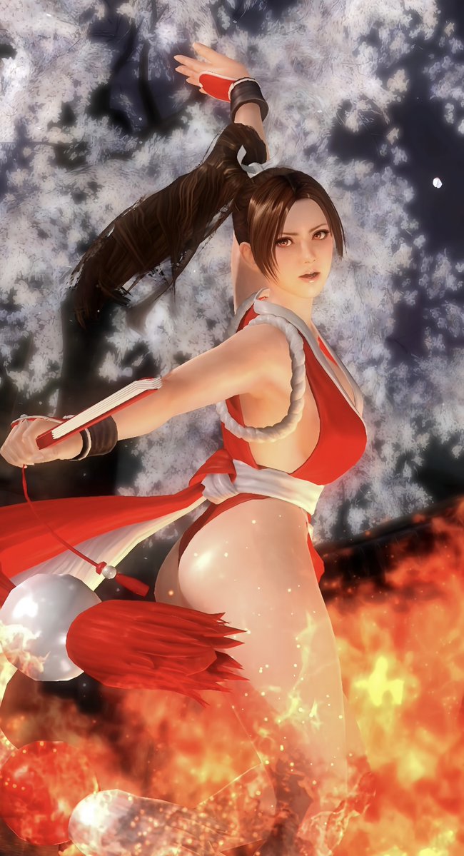 不知火舞さんハピバ🥳🎉🎂
5のモデル今見ても綺麗だね✨
 #DOA5LR