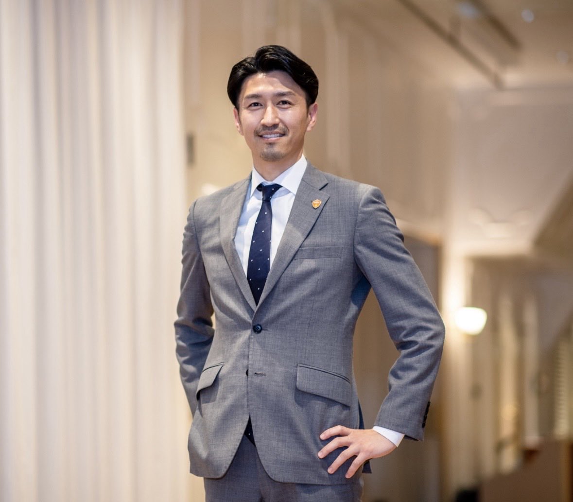 レノファ山口の社長様です