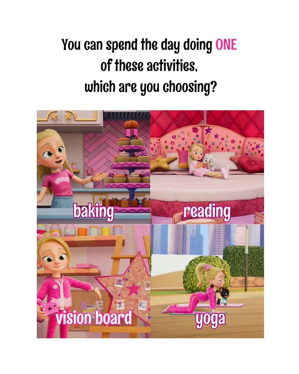 I want to do it all! 💖