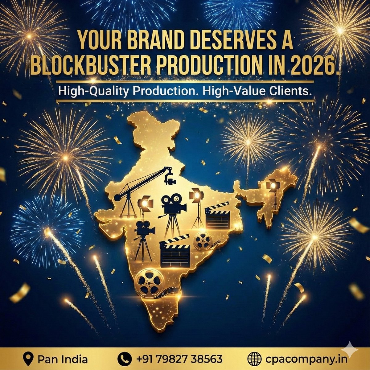 PANINDIACPA's tweet photo. Happy New Year 2026🎉
Your brand deserves more visibility, more sales &amp; more success in 2026🚀.
Let’s grow together with CPA COMPANY.

🤝Get Business Enquiries 
📞 +91 79827 38563 
🌐 https://t.co/ugvhz7VHJ6
✉️ cpacompanyindia@gmail.com https://t.co/Yj1i2H3tUO