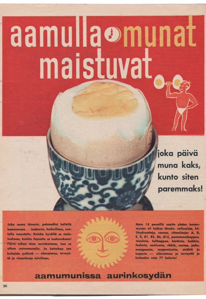 ApacheQQ's tweet photo. Kumpi päivässä muna vai pulla ? #ruoka #pulla #muna #vanhatmainokset #nostalgia https://t.co/qVZb3tfI1u