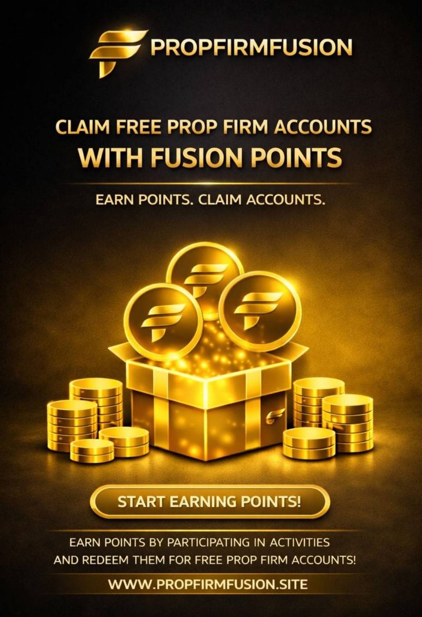 🎉 HAPPY NEW YEAR TRADERS! 🎉

On This Event We Are Launching Fusion Points , Free Funded Accounts to be grabbed for everyone 💰

✨ Collect Fusion Points from our website Propfirmfusion.site

🎁 Redeem points &amp; CLAIM your funded account  👇

Free 100 points for best comments