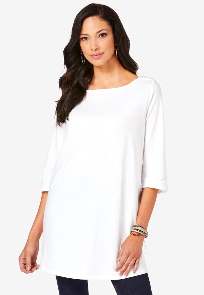 PrimePicks_US's tweet image. Roaman's Boatneck Tunic $5.98, save 83%! #PlusStyle 

sovrn.co/i87h5h0

Image credit: Roaman's