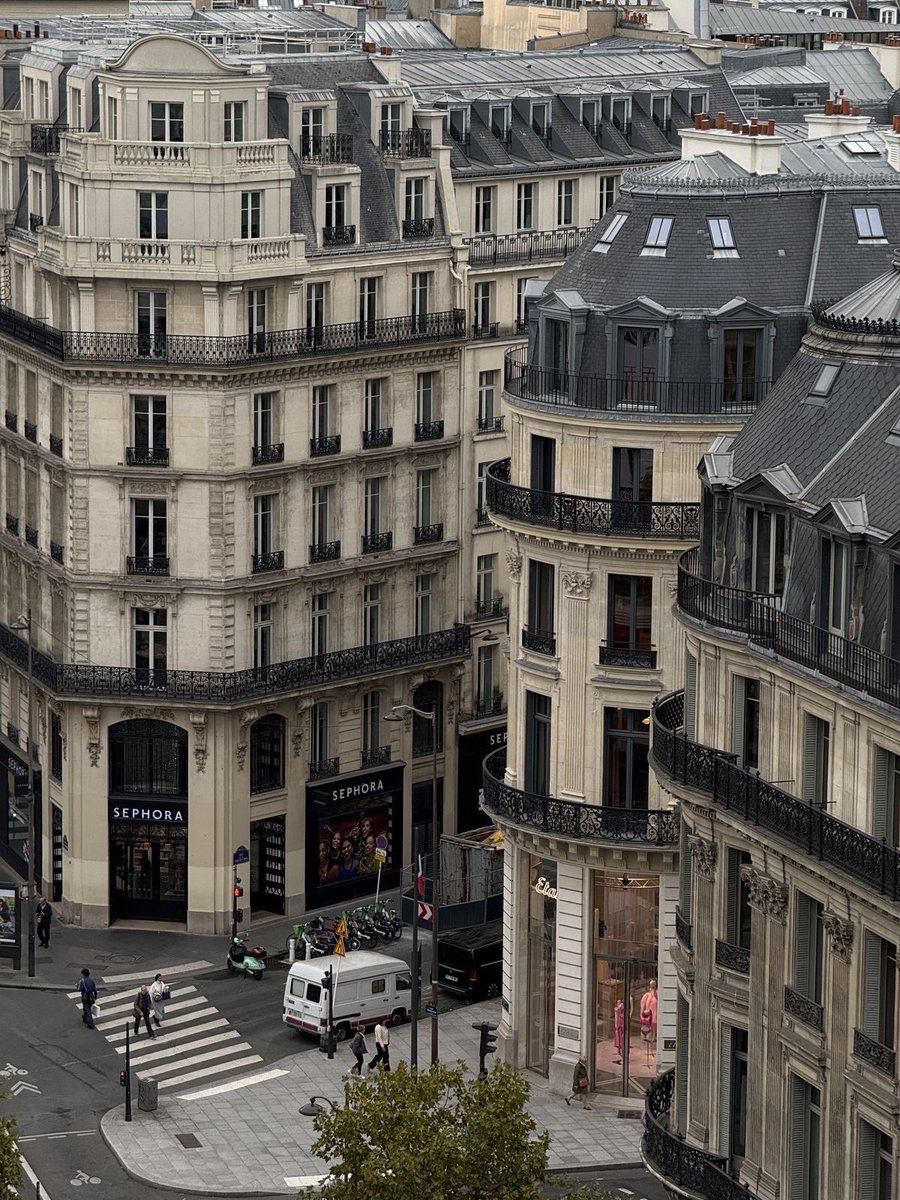 Parisianaes1's tweet image. Haussmannian buildings
