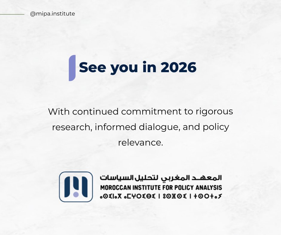 Moroccan Institute for Policy Analysis tweet media