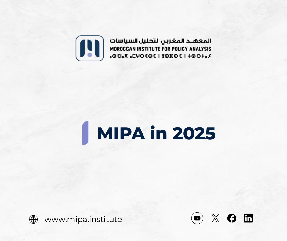 Moroccan Institute for Policy Analysis tweet media