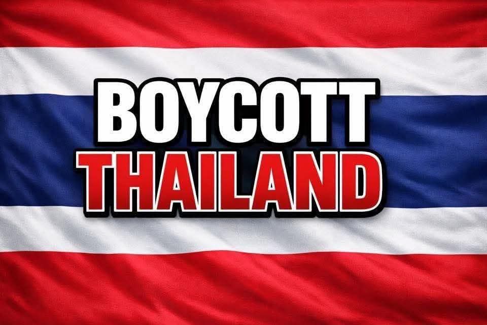 Urgent call to India 🇮🇳 and all Hindus all over the world to boycott Thailand.

Thailand insults Hinduism 

- boycott Thai Tourism
- boycott Thai products 
-  boycott Thai services 
- boycott all and everything Thailand all over the world