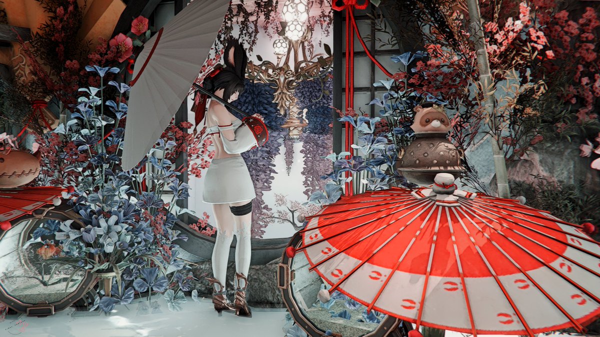 みるのおうち #1derViera #うさこ #FF14 #ヴィエラ あけまして