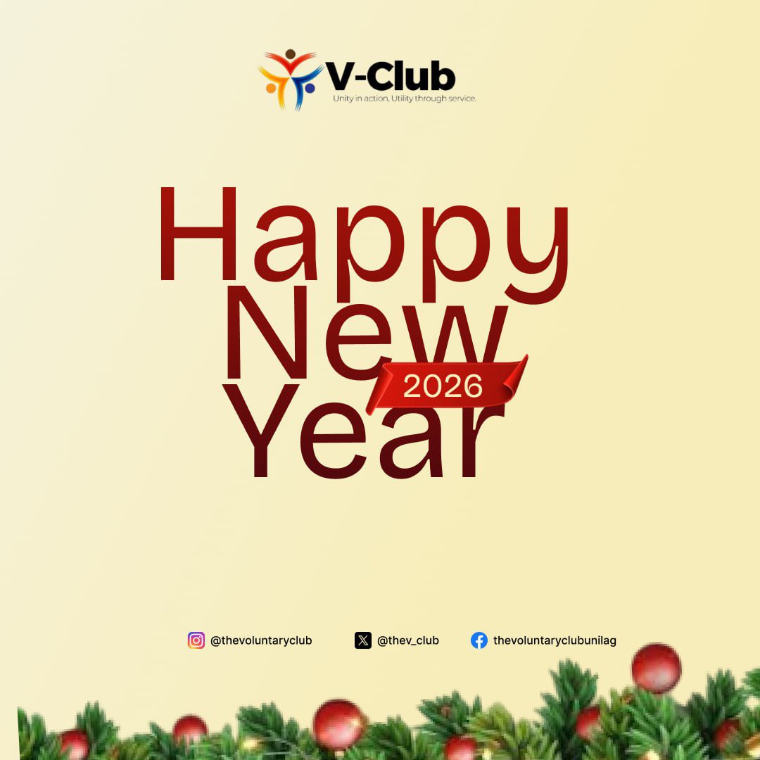 thev_club's tweet image. In 2025, we showed what happens when "Unity in action" meets "Utility through service." 

In 2026, we’re turning the volume up. Ready to build your professional portfolio through service? V-Club is the place to be.

Happy New Year, V-Clubbers! Let’s get to work.

#VClub