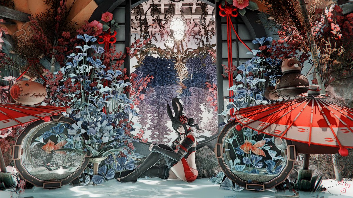 みるのおうち #1derViera #うさこ #FF14 #ヴィエラ あけまして