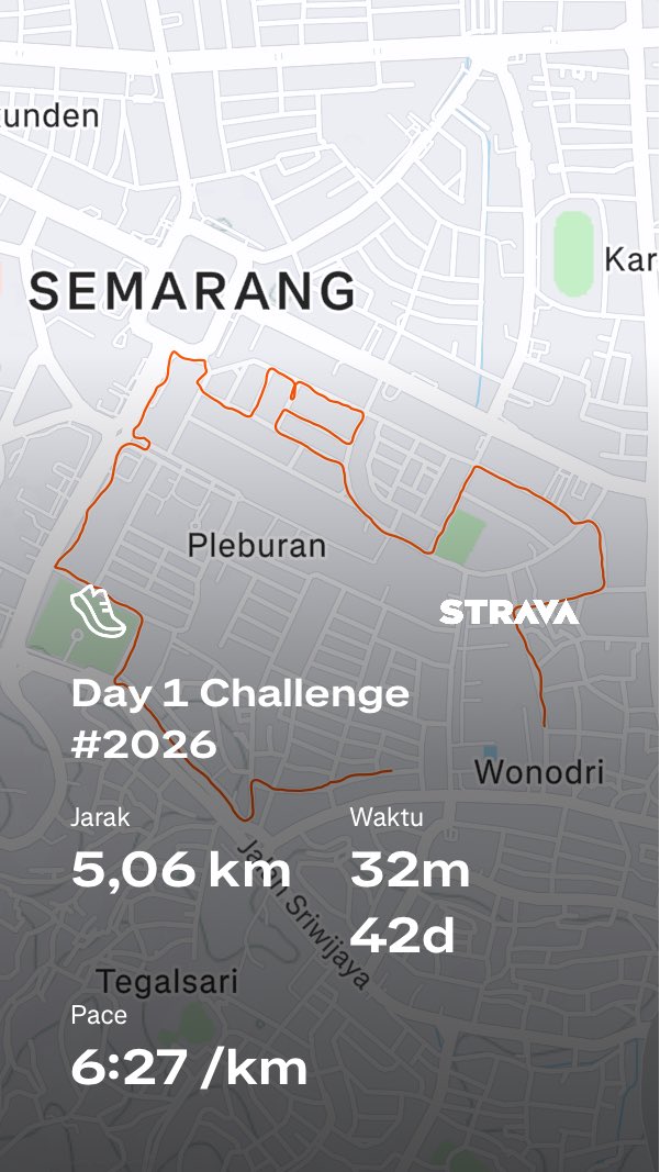 Day 1 #Running #Challenge #PelariKalcer