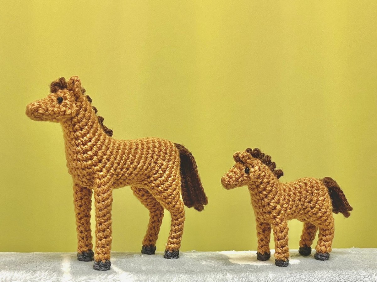 馬のあみぐるみ🐴