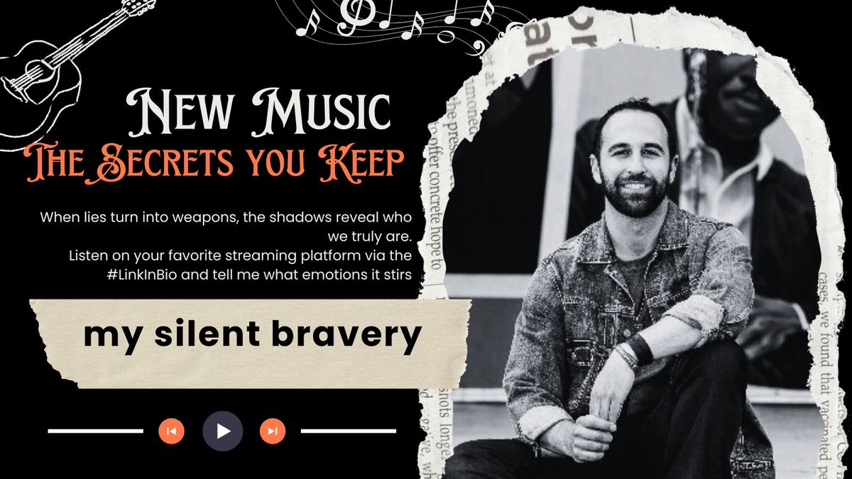 infectedeardrum's tweet photo. @mysilentbravery 's new music is a haunting blend of dark vibes and raw emotion. The lyrics cut deep, exploring trust, lies, and hidden truths. That chorus hits like a shadow creeping in—can’t get it out of my head. 🎧 #NowPlaying #MusicReview https://t.co/Ob2fVn7VXs