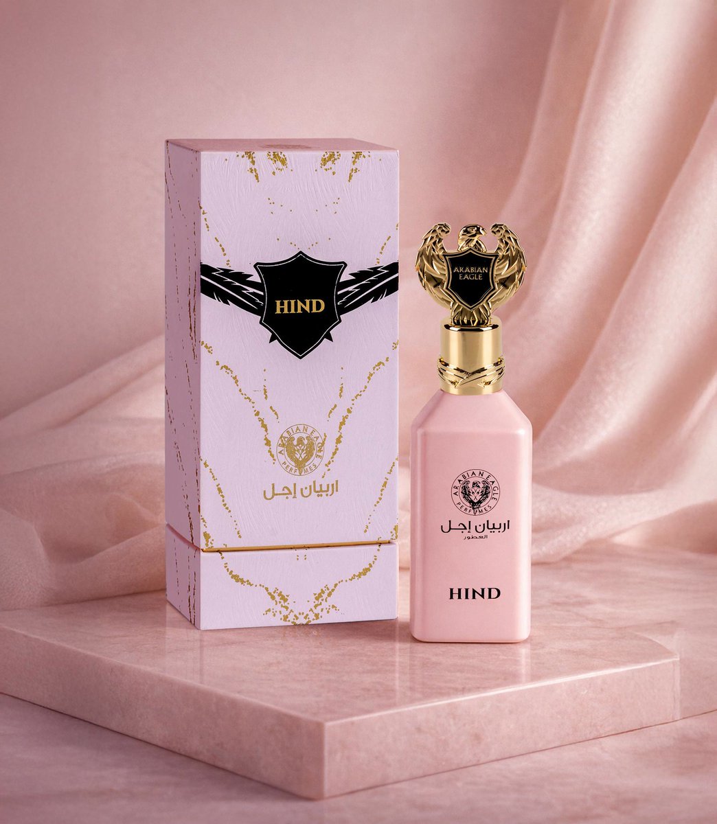 Hind by Arabian Eagle: A contemporary understanding of femininity and elegance.

!عطر هند أو دو بارفان من أرابيان إيغل للنساء... مفهوم جديد لأناقة مليئة بالأنوثة

#arabianeagle #fragrance #hind #aroma #uae