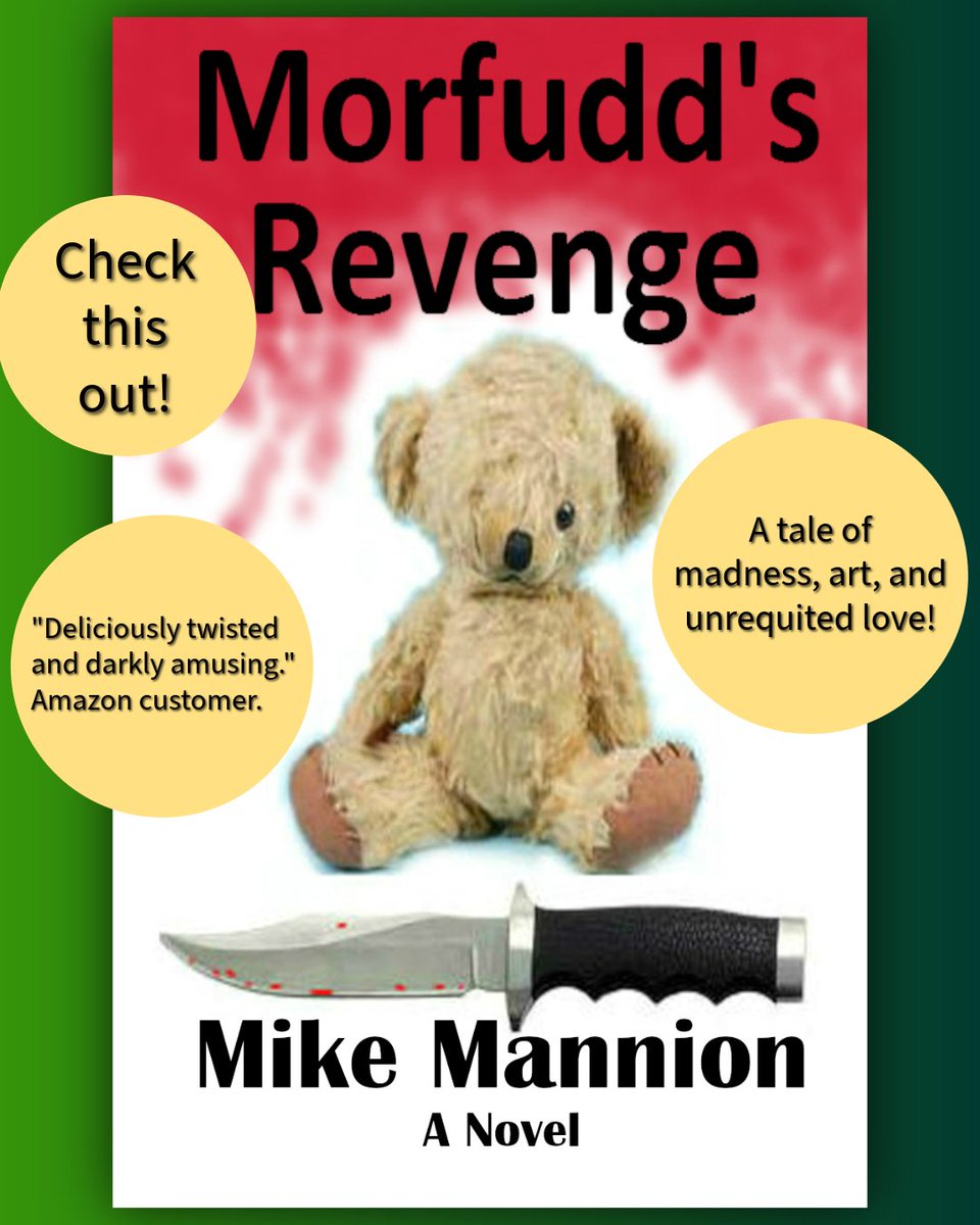 mikembooks's tweet photo. I wanted to write a comic and fantastical novel with the blackest of black humour and turn all expectations on its head!

“Deliciously twisted and darkly amusing. You'll love this book!"

#books #WritingCommunity #readerscommunity https://t.co/HCS59bZ3Yl