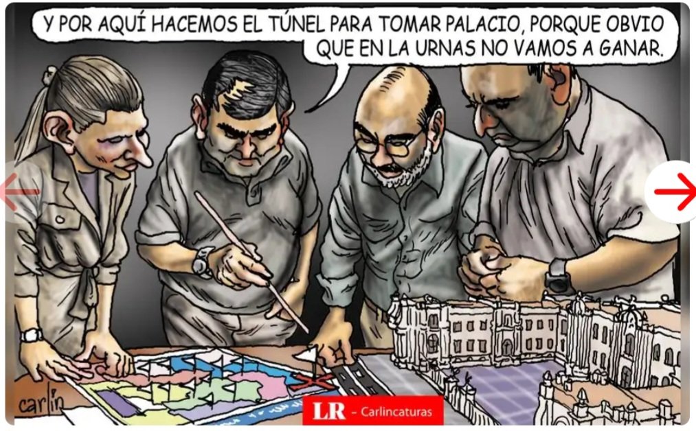 RoyAlta_Peru's tweet image. La caricatura del Gran Carlos Tovar 
Para hoy Jueves Primero de Enero.

@tovar_samanez