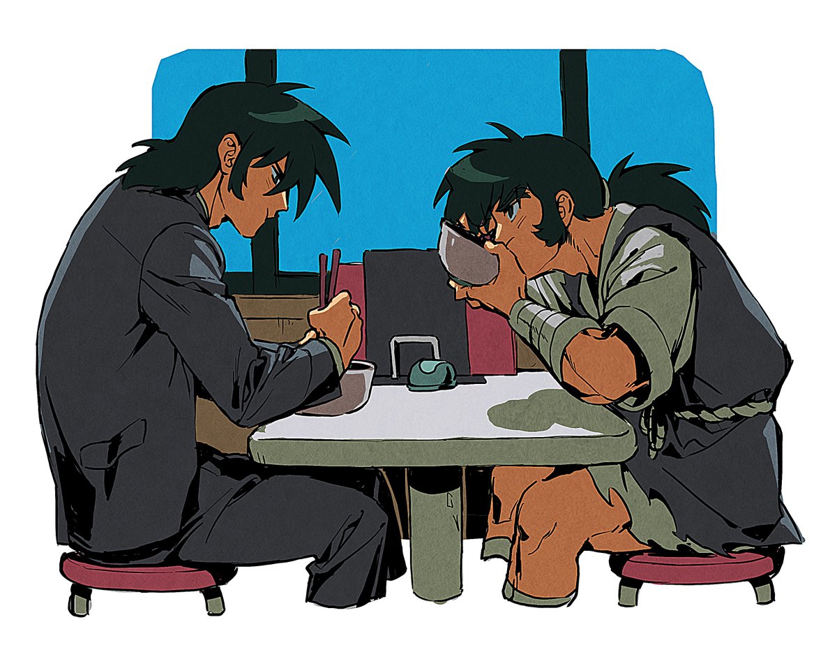 ネオゲ　ご飯を食べる