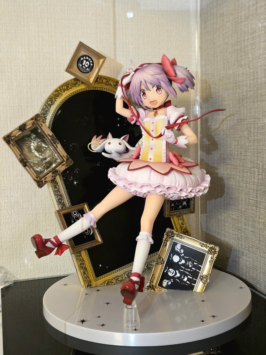 アニプレのまどマギ10周年Verフィギュア飾った
可愛いわ😭😭まどか😭😭