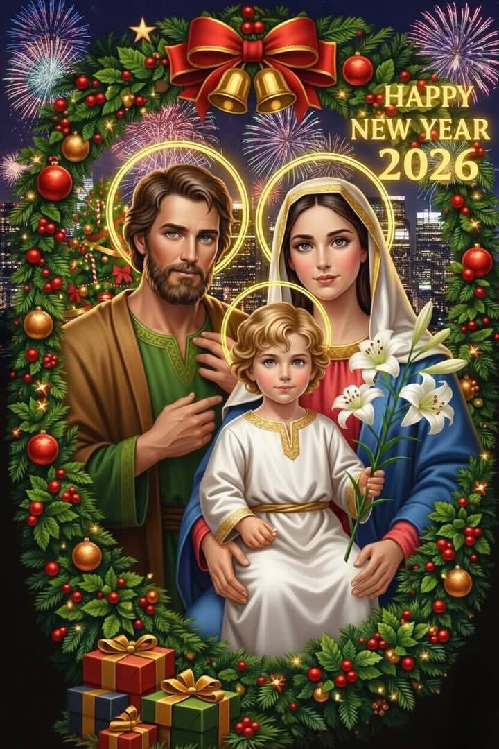 Let us pray that in 2026 many more families will embrace the model of the Holy Family.