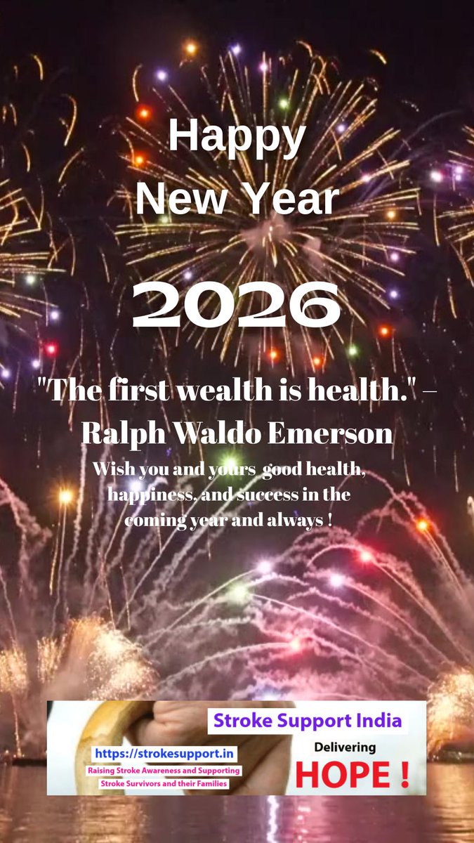 strokesupportin's tweet photo. ✨ New Year. New Hope. New Strength. ✨

Let us stand with every stroke survivor &amp; caregiver on the journey of recovery.
Every small step forward is a victory. 💙🧠

#StrokeSupportIndia #StrokeAwareness #NewYearNewHope #LifeAfterStroke #IndiaCares https://t.co/hoMw3nRvzW