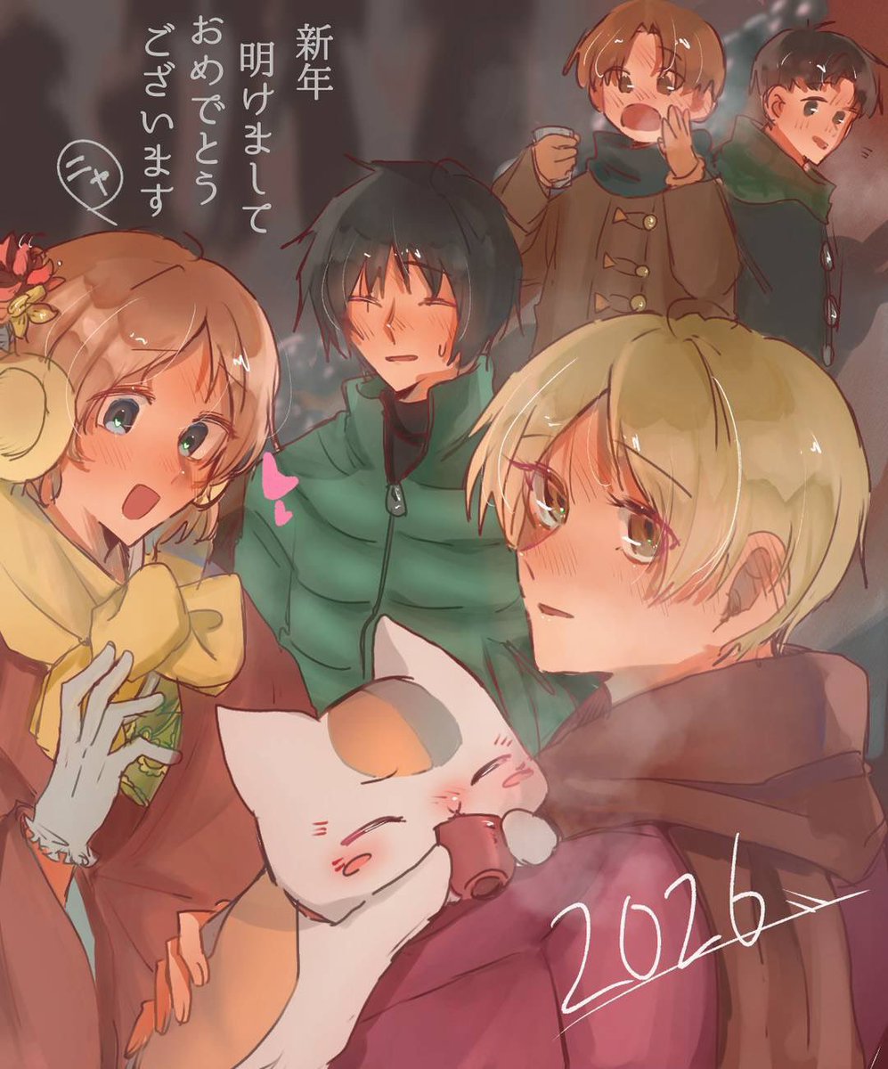 今年もよろしくお願いします〜☺️

#夏目友人帳