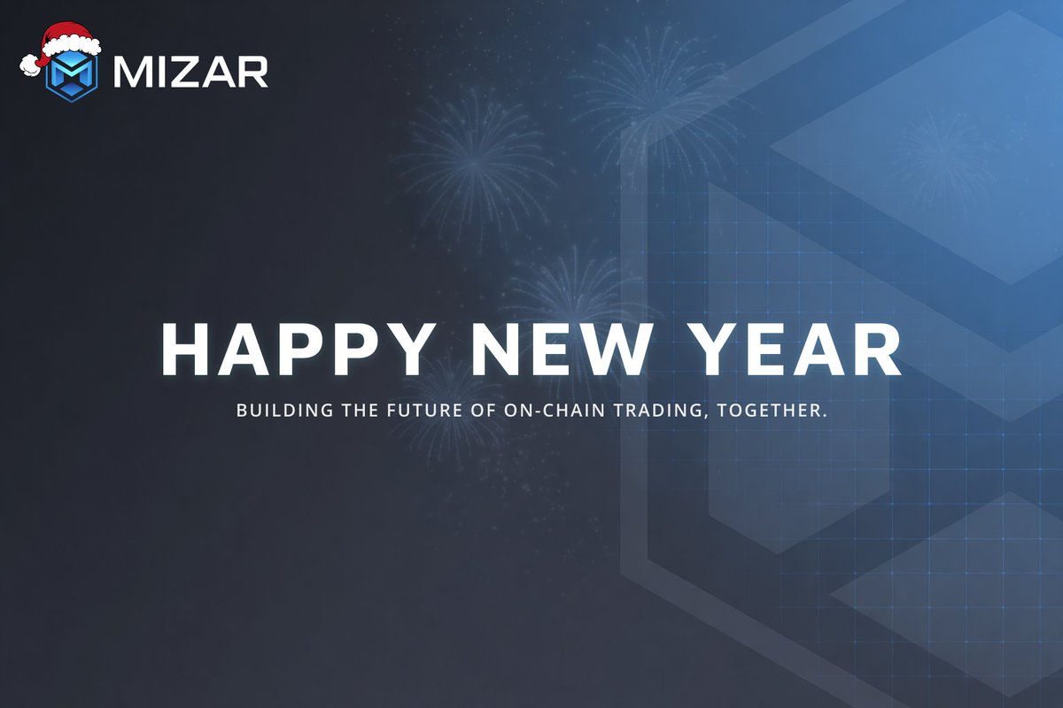 Happy New Year!

2025 recap:
– Big learnings
– Nearly $300M traded fully on-chain
– $1M+ in net profits generated by our traders

2026 outlook:
- The future of trading is on-chain.
- We're ready

Strategy soon 🚀