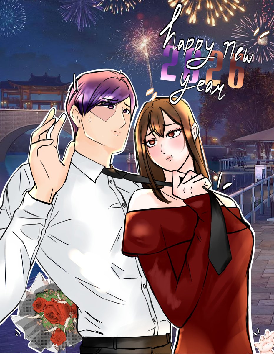 spesial fanart ibu dedes x bapak ametung (happy new year 2026) 🥳🥳 ...