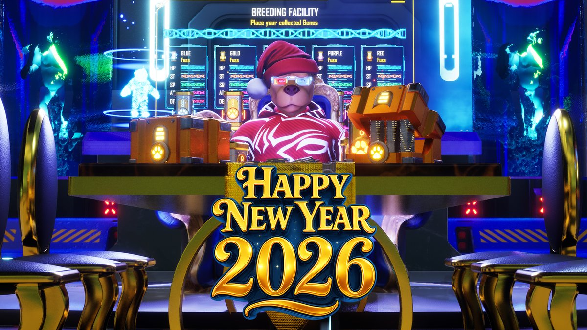 Best wishes from our team! <a href="/ArtnrollGames/">Artnroll Games</a> 

May the new year bring you some fantastic and precious memories and excitement, #HappyNewYear2026 🎆 

#BitBullzEvolution #Gaming #telegram #TON #MobileGaming