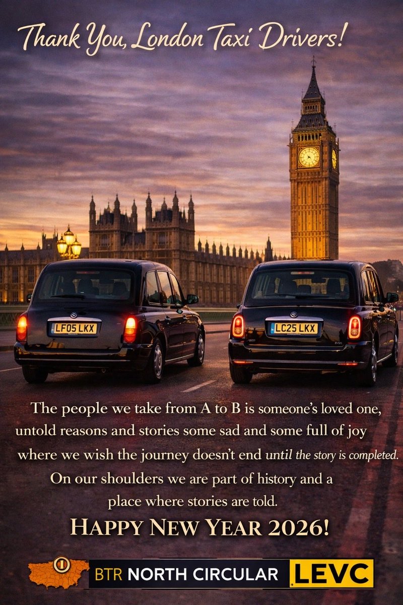 Happy New to all in this Taxi ecosystem let’s make the Taxi trade strong again like the good old days in 2026 🙏