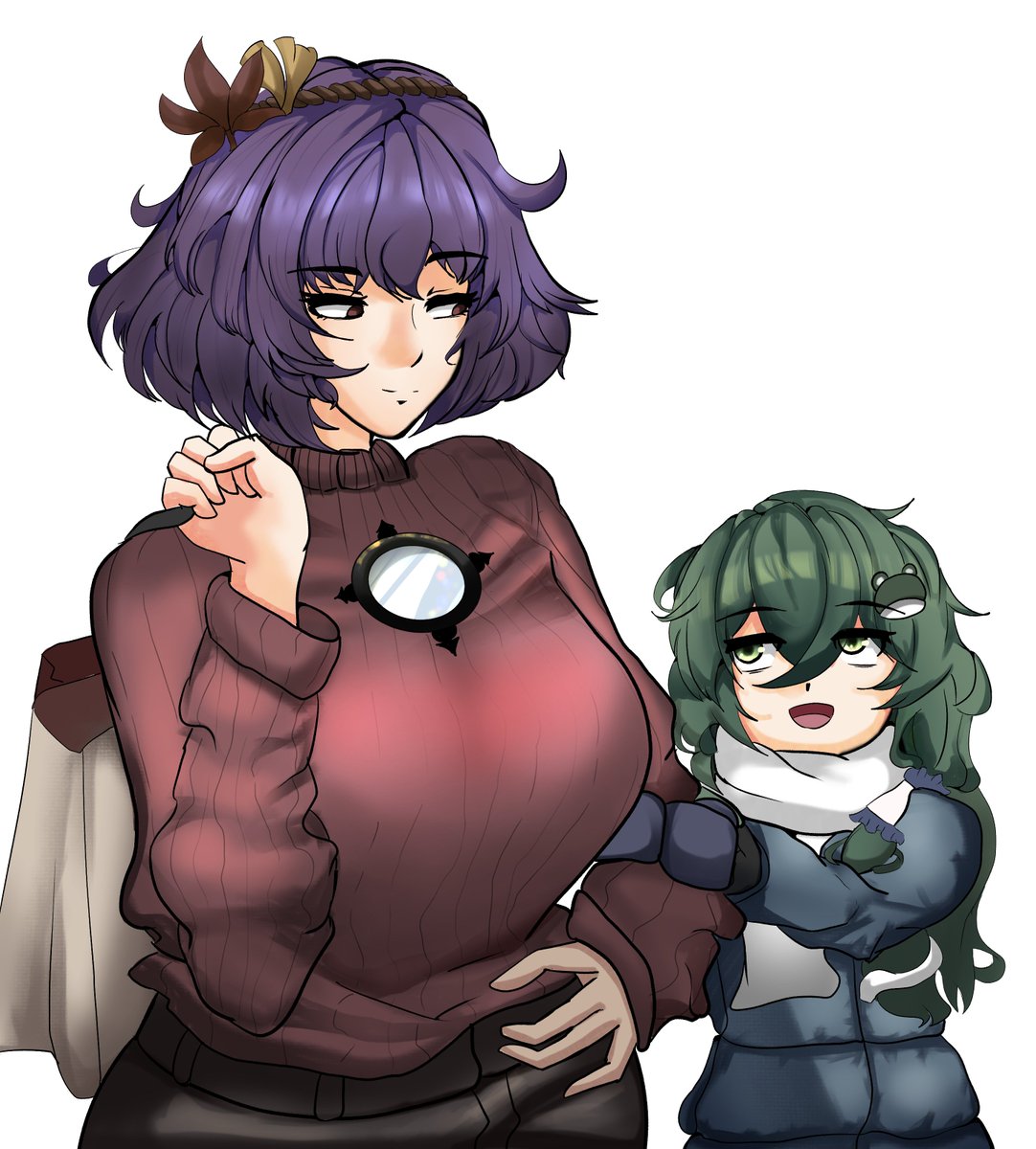 Happy new year!
Simple little artwork to celebrate 
#東方Project