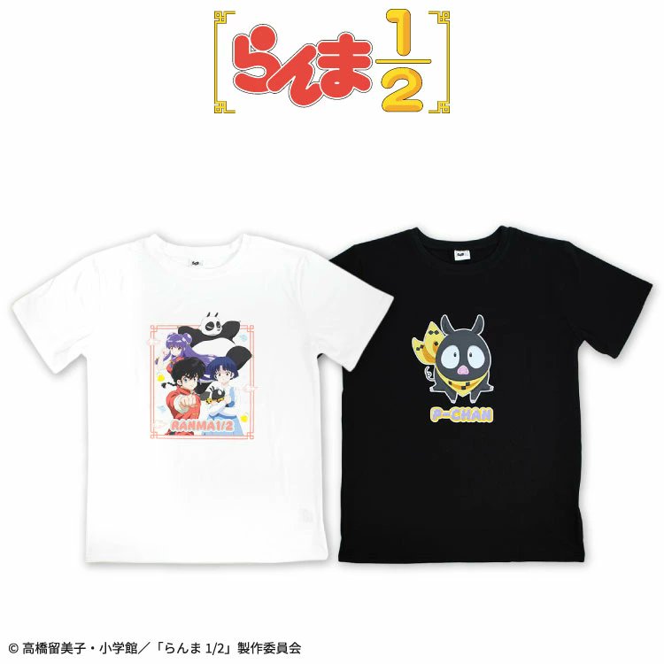 【レア】80's「うる星やつら」&「らんま1/2」イベントTシャツ 【レア】80's「うる星やつら」&「らんま1/2」イベントTシャツ
