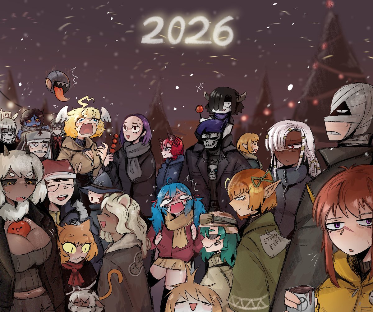 Happy New Years Everyone!!🎇

A year has gone by and I'm so grateful with how much my audience has grown in just a year you guys are so great! 

I have met so many amazing artists and friends on this platform and i only hope to grow bigger and more powerful!🧅💖