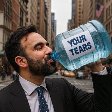 Cry harder, Mamdani WON

He broke the molds and billionaires.