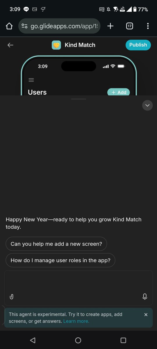 ValueMatch's tweet image. 途中でAIエラーが出て詰みましたが(^_^;)💦…諦めきれず、箱に入ったままだった新品のパソコンを開封して初期設定から格闘💻🔥
✅ 役割（充電・思考・行動）の切り替え ✅ 循環の履歴

泥臭くても、前に進みます。

#ValueMatch #NoCode #Glide #製作日記