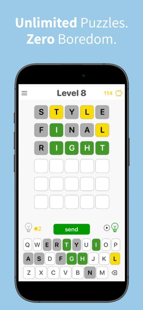 kkoly7854's tweet image. Endless word puzzles = endless fun 

Spicy – Unlimited Word Puzzle lets you guess, learn, and play without limits.

Try it now 
apps.apple.com/il/app/spicy-u…

#WordPuzzle #BrainGame #格付けチェック