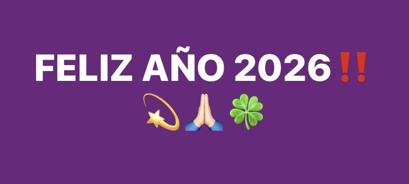 Los mejores deseos para que este año que nace sea un poco mejor que el que se fue 🙏🏻…