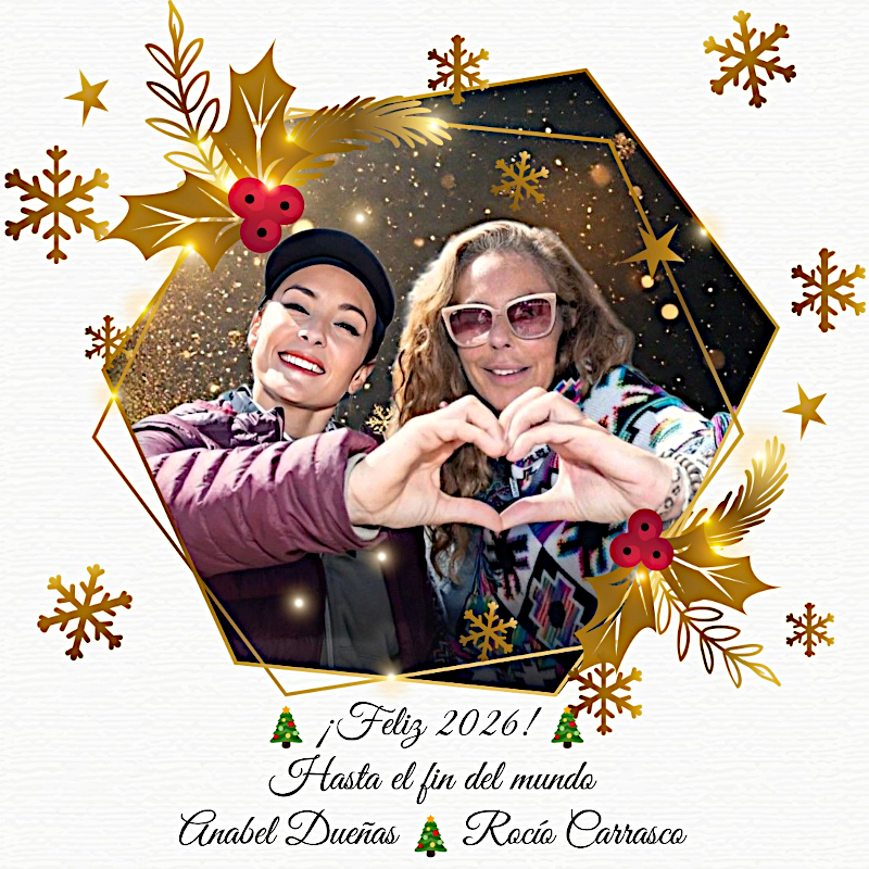 🎄¡Feliz 2026!🎄
 🎄#HastaElFinDelMundo🎄rtve
Anabel Dueñas🎄Rocío Carrasco 
#MareaFucsia #APOYOROCIO1E